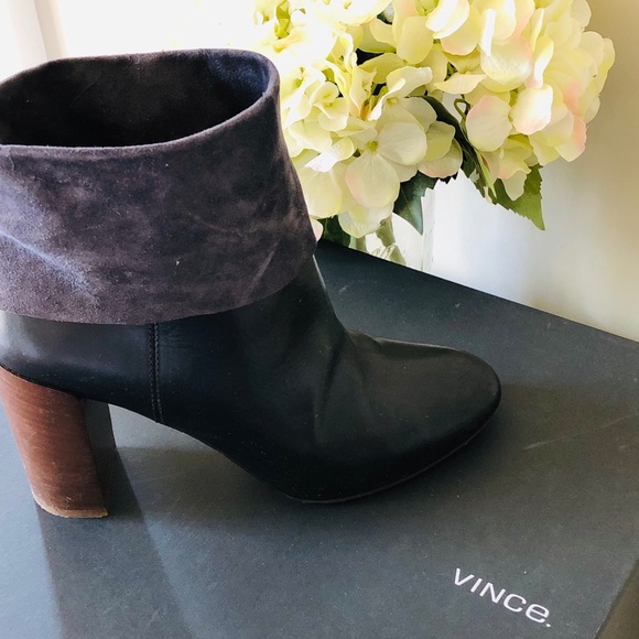 Vince Chase Leather Booties - Picture 5 of 6